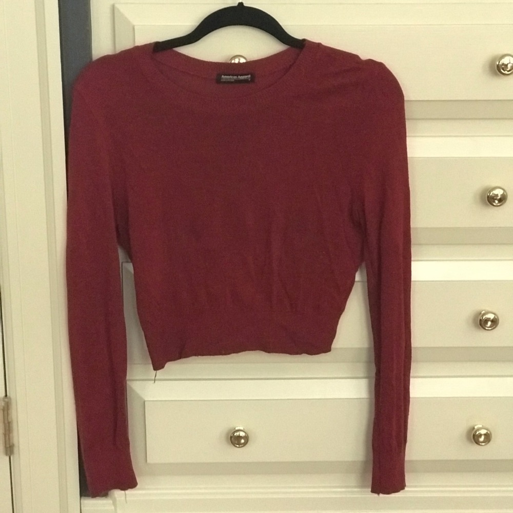 Cropped sweater